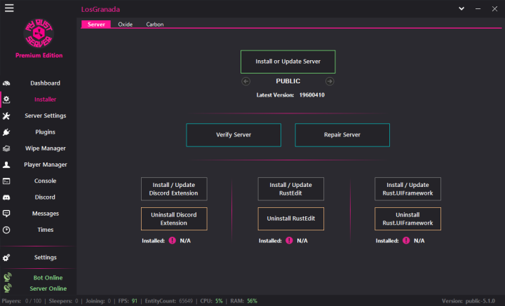 Rust MyRustServer 5.1.0 All Products