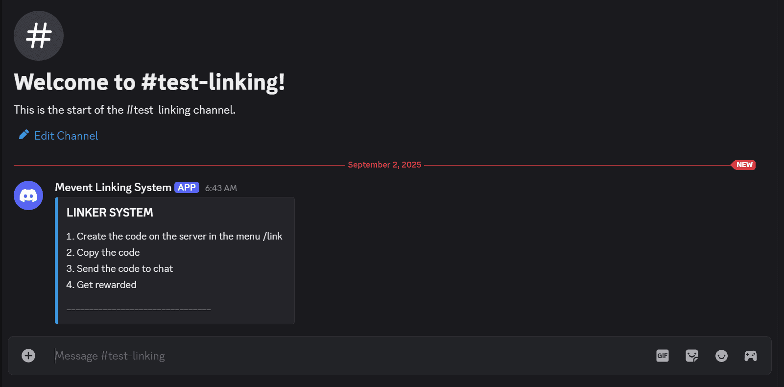 Linking System - Lone Design
