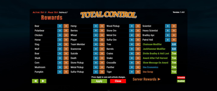 Total Control 21 Rust Total Control All Products