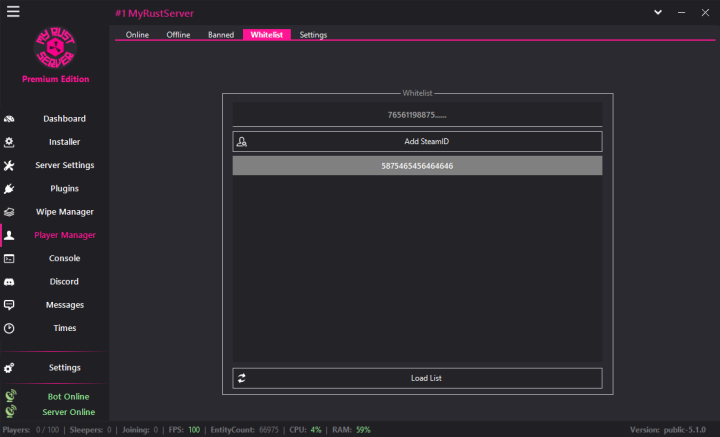 Rust MyRustServer 5.1.0 All Products