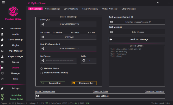 Rust MyRustServer 5.1.0 All Products