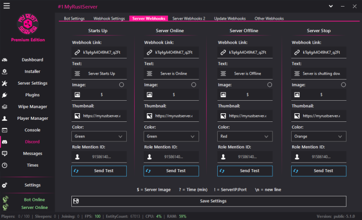 Rust MyRustServer 5.1.0 All Products