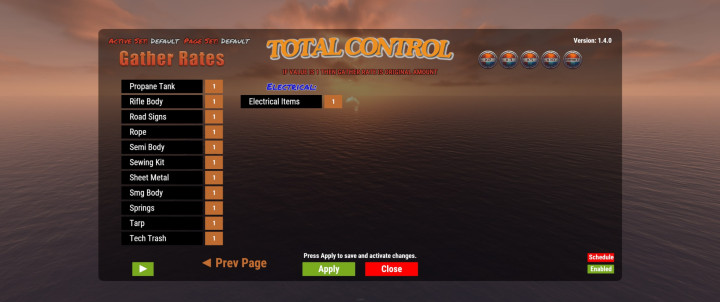 Total Control 3 Rust Total Control All Products