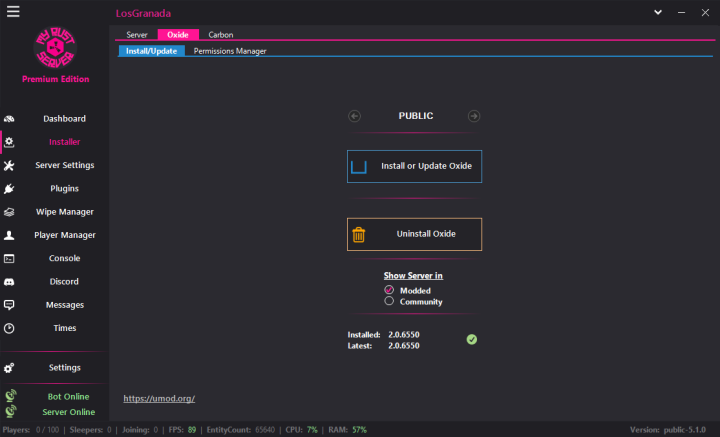 Rust MyRustServer 5.1.0 All Products