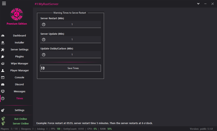 Rust MyRustServer 5.1.0 All Products