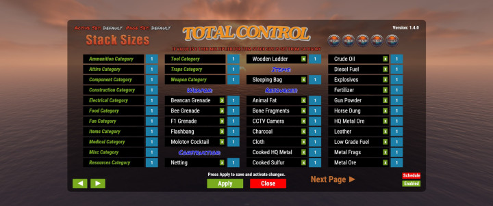 Total Control 4 Rust Total Control All Products