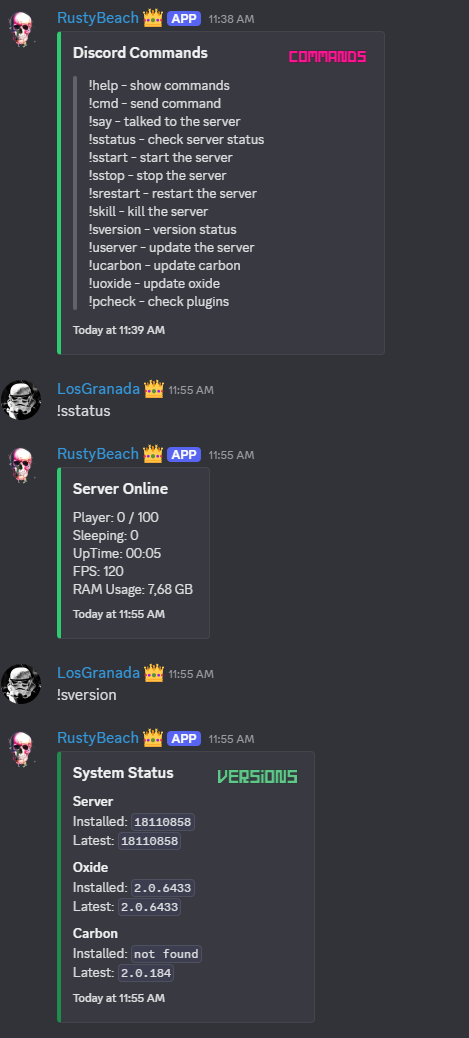 Rust MyRustServer 5.1.0 All Products