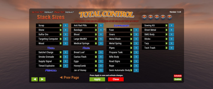 Total Control 5 Rust Total Control All Products