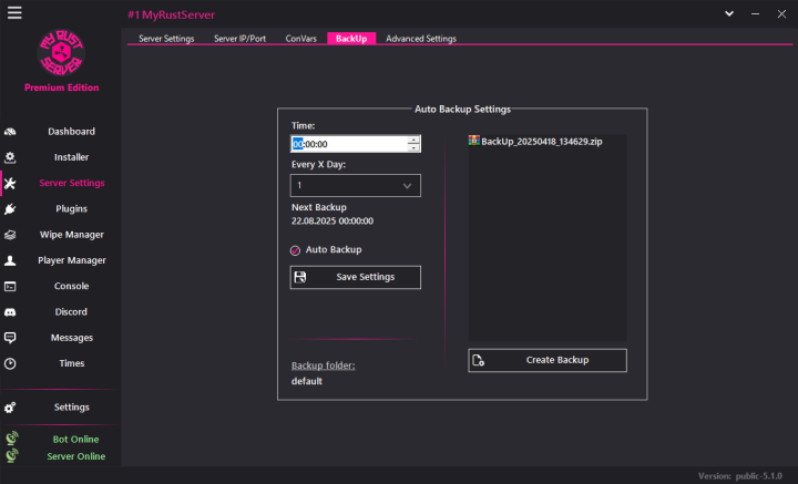 Rust MyRustServer 5.1.0 All Products