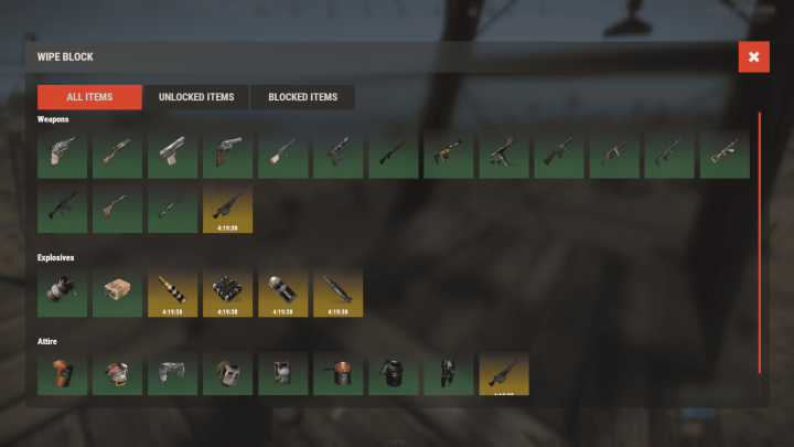 Wipe Block 5 Rust Wipeblock Prefabs