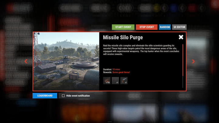 MultiEvents (Pack 1) - Plugin sold separately. Bundle available. 5 Rust MultiEvents (Pack 1) - Plugin sold separately. Bundle available. All Products