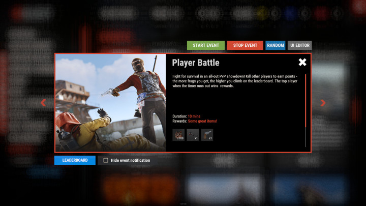 MultiEvents (Pack 1) - Plugin sold separately. Bundle available. 3 Rust MultiEvents (Pack 1) - Plugin sold separately. Bundle available. All Products