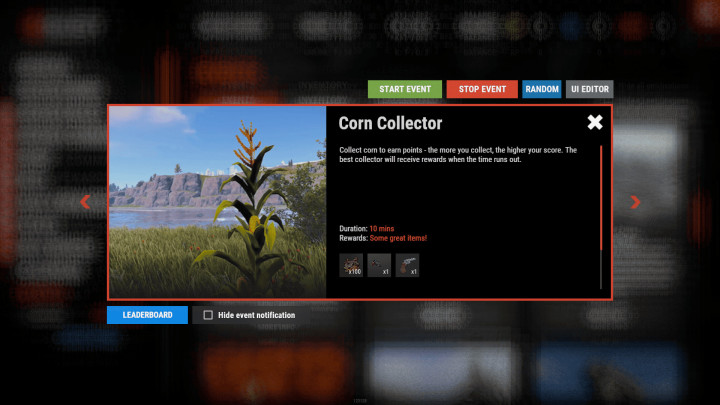 Rust MultiEvents (Pack 3) - Plugin sold separately. Bundle available. All Products