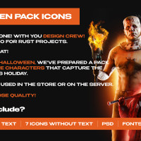 HALLOWEEN PACK ICONS / PSD 5 143