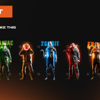 HALLOWEEN PACK ICONS / PSD 6 144