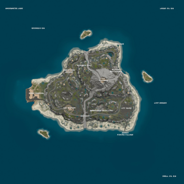 Land of Ash: ONE GRiD map 1 Rust Land of Ash: ONE GRiD map All Products