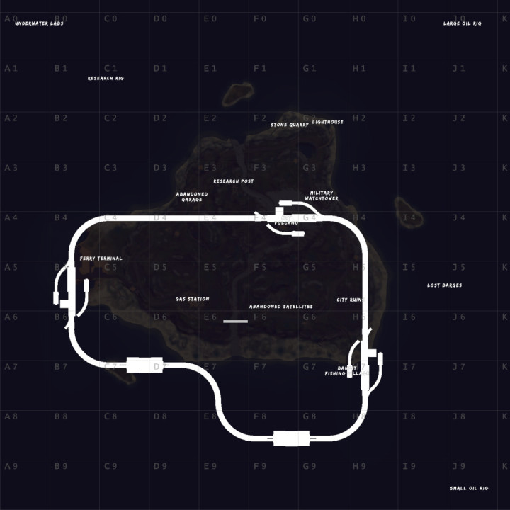 Land of Ash: ONE GRiD map 2 Rust Land of Ash: ONE GRiD map All Products