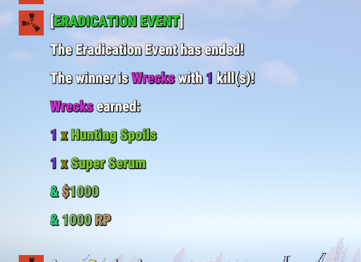 Rust Eradication Event All Products