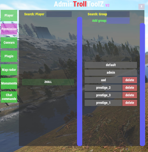 Rust Admin Troll Tool Z All Products