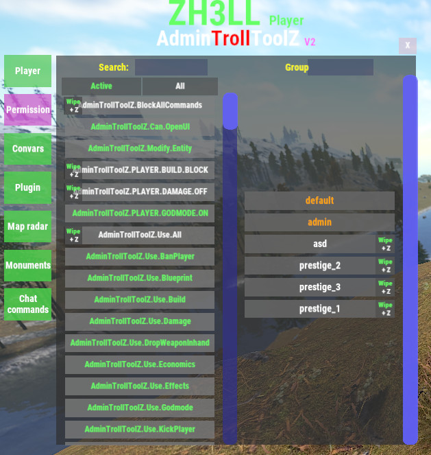 Rust Admin Troll Tool Z All Products