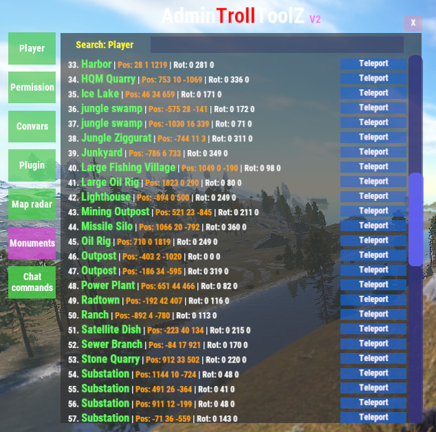 Rust Admin Troll Tool Z All Products