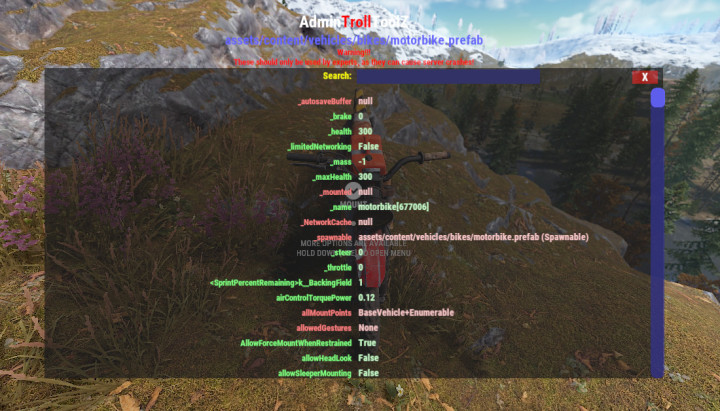Rust Admin Troll Tool Z All Products