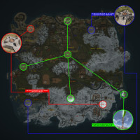 Extraction Rust – Interactive map – Exits