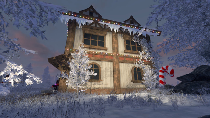 Rust Half-Timbered Home Prefabs