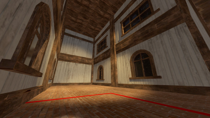 Rust Half-Timbered Home Prefabs