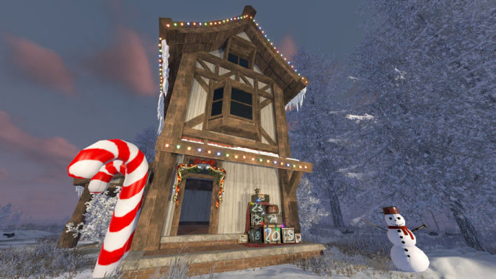 Rust Half-Timbered Home Prefabs