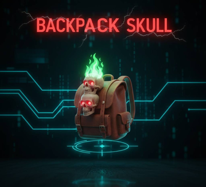 Rust Backpack Skull All Products