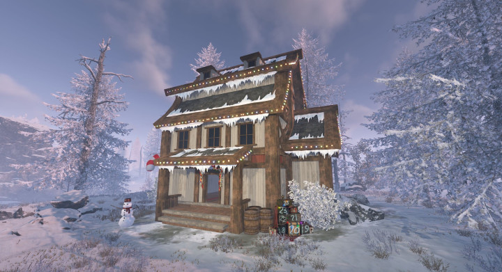 Rust Half-Timbered Home V2 Prefabs