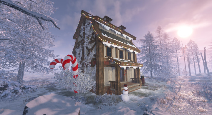 Rust Half-Timbered Home V2 Prefabs