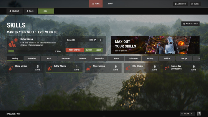 Rust Skills All Products