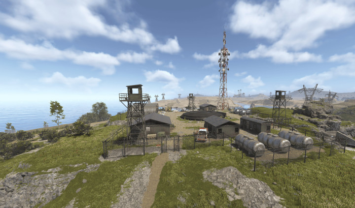 Rust Builders Island Custom Map 4500K Prefabs