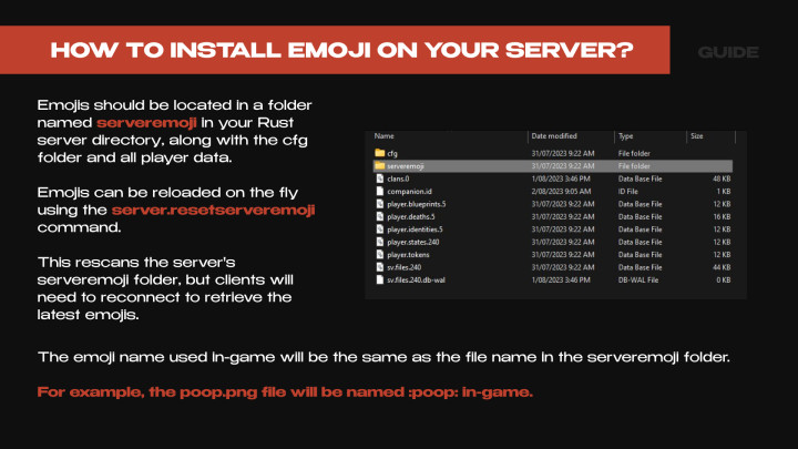 Rust RUST STICKERS/EMOJIS All Products