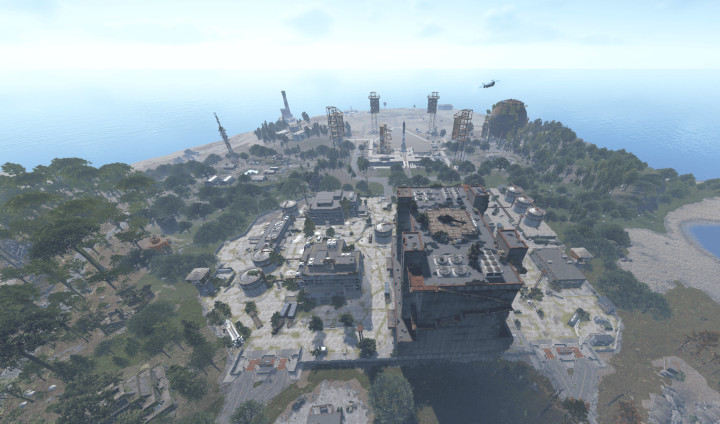 Rust One Grid Launch Site 1400K Custom Map All Products