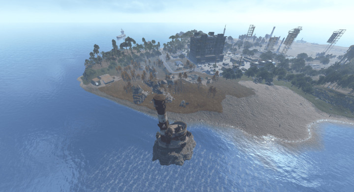 Rust One Grid Launch Site 1400K Custom Map All Products