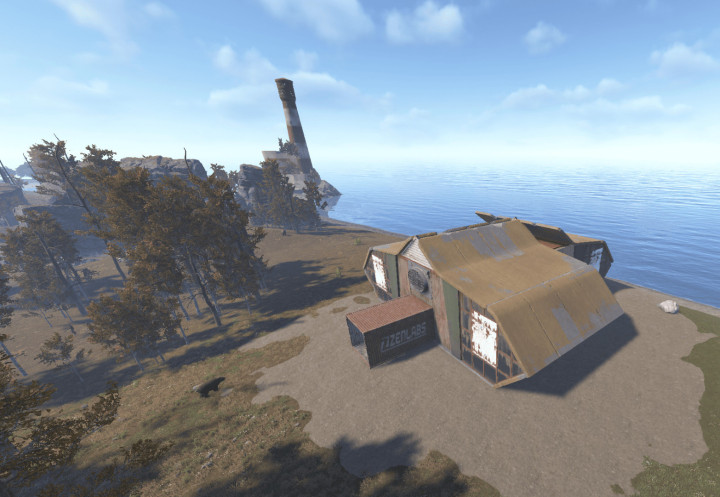 Rust One Grid Launch Site 1400K Custom Map All Products