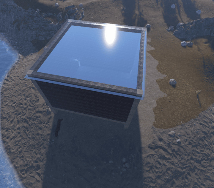 Rust One Grid Airfield 1250K Custom Map All Products
