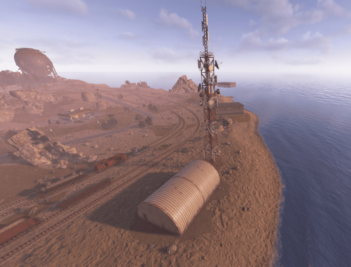 Rust One Grid Airfield 1250K Custom Map All Products
