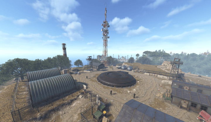 Rust One Grid Airfield 1250K Custom Map All Products