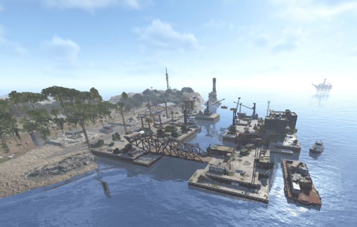 Rust One Grid Airfield 1250K Custom Map All Products