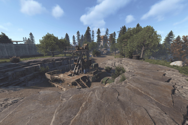 Rust One Grid Airfield 1250K Custom Map All Products