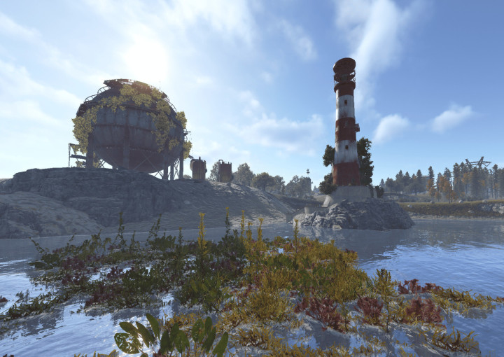 Rust One Grid Airfield 1250K Custom Map All Products