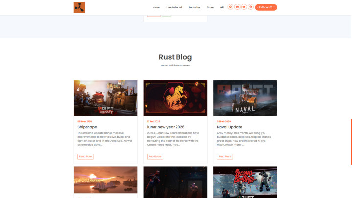 Rust Rust Premium Website All Products