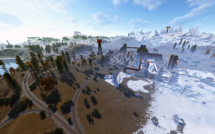 Rust Volcano Island 4500K Custom Map All Products