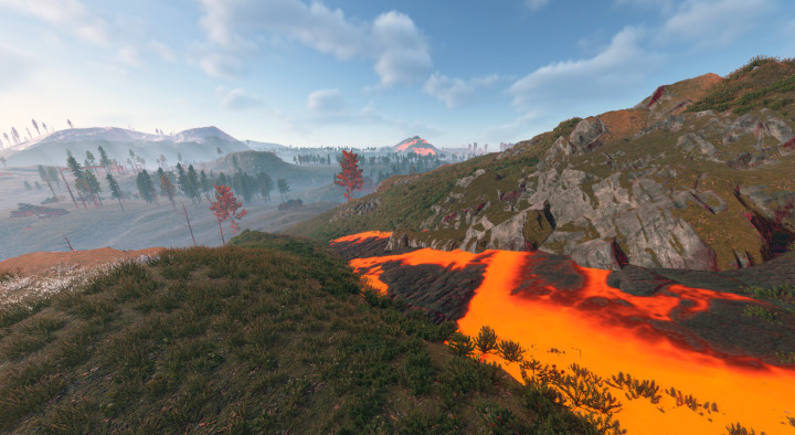Rust Volcano Island 4500K Custom Map All Products