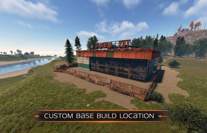Rust Volcano Island 4500K Custom Map All Products