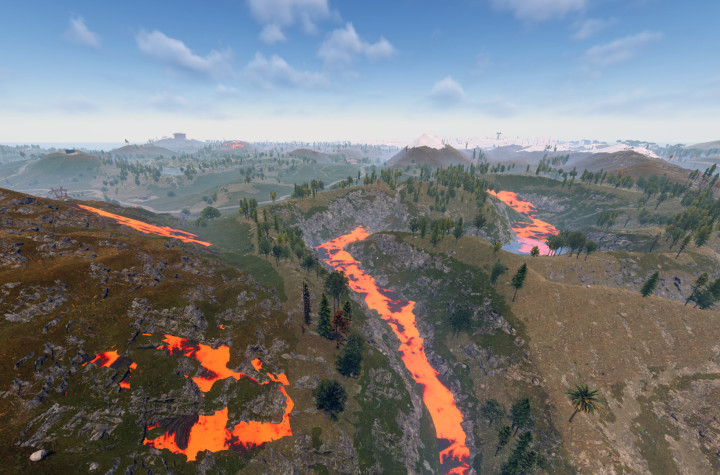 Rust Volcano Island 4500K Custom Map All Products